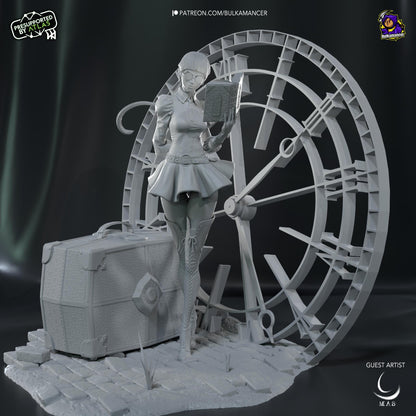 Nanoha Takamachi Magical Girl Lyrical Nanoha Figure - 3D printed miniature detail view