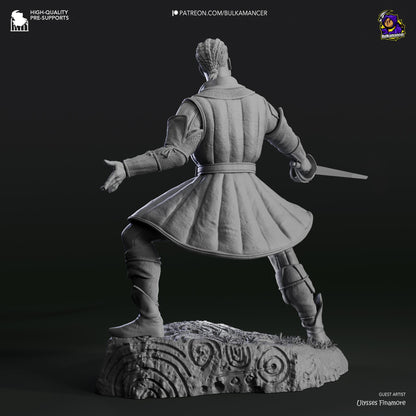 Wyll Figure - Baldur's Gate 3 - resin miniature view 6