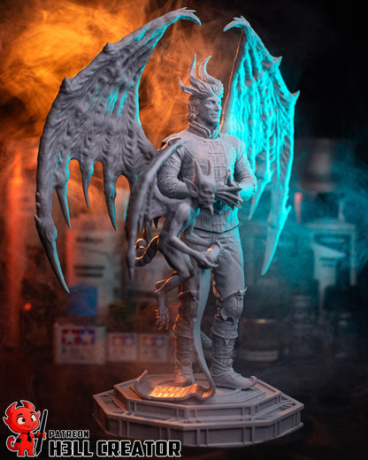 Raphael Figure - Baldur's Gate 3 - paintable tabletop miniature product view