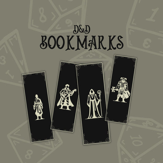 Printable Class Bookmarks - digital download preview