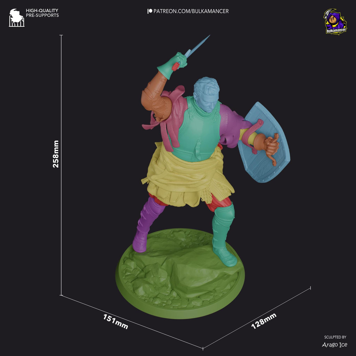 Henry of Skalitz Figure - Kingdom Come: Deliverance - resin miniature view 7