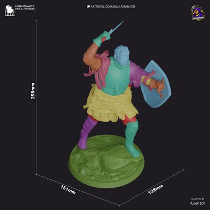 Henry of Skalitz Figure - Kingdom Come: Deliverance - resin miniature view 7