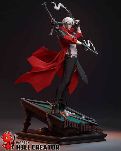 Dante Devil May Cry 4 Figure - resin miniature view 7