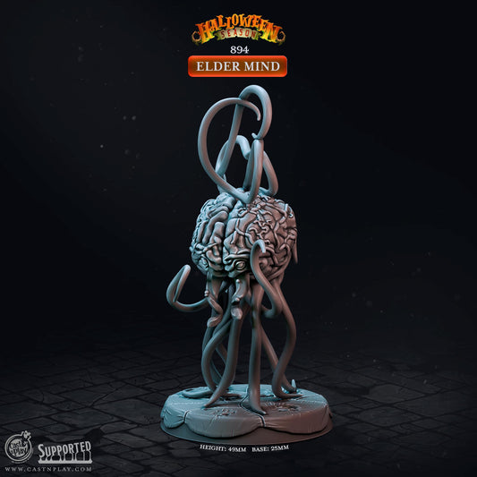 Intellect Devourer Miniature - resin tabletop miniature front view
