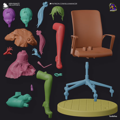 Mita Figure - MiSide - resin miniature view 7