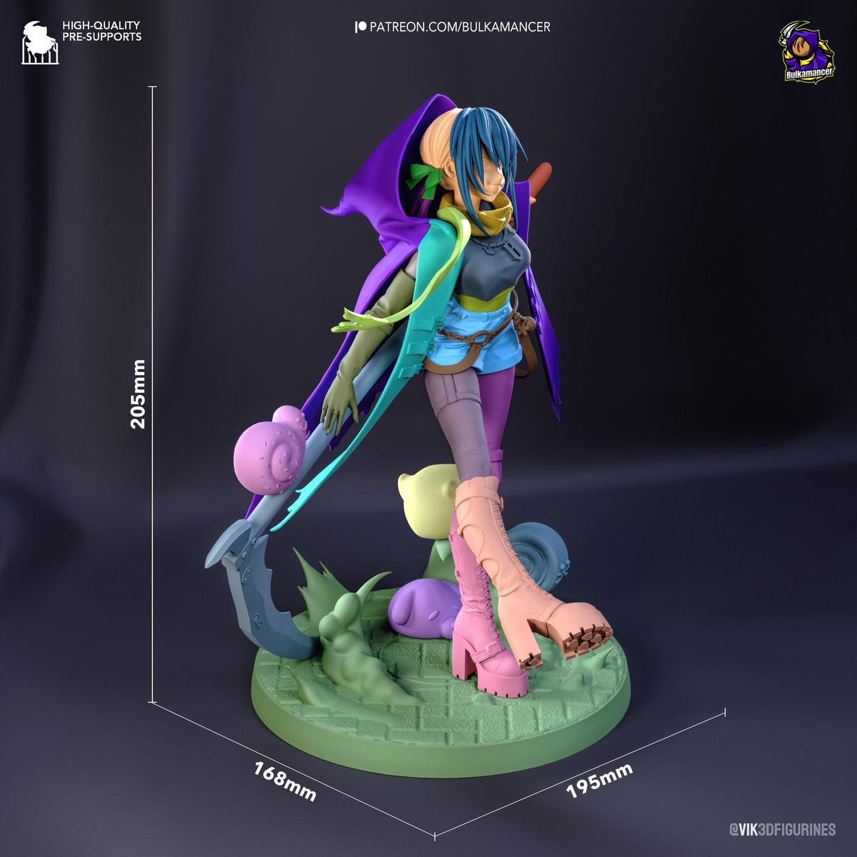 Bulka Crustreaper Unbreadable Figure - resin miniature view 7