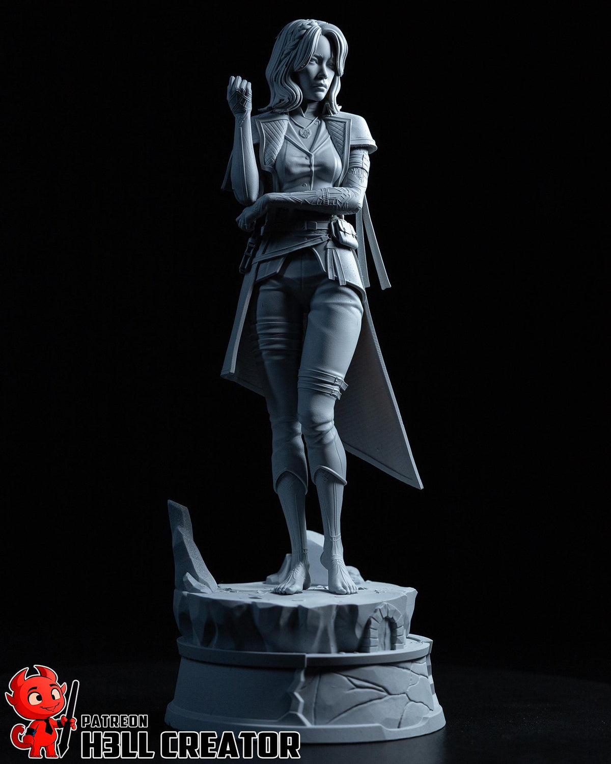 Lune Figure - Clair Obscur: Expedition 33 - resin miniature view 6