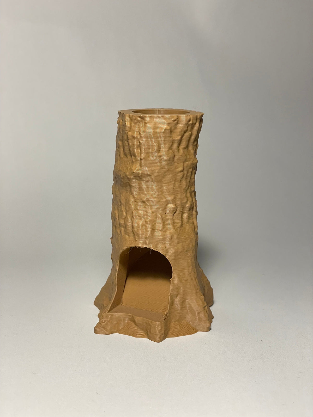 Tree Stump Dice Tower - resin miniature view 6