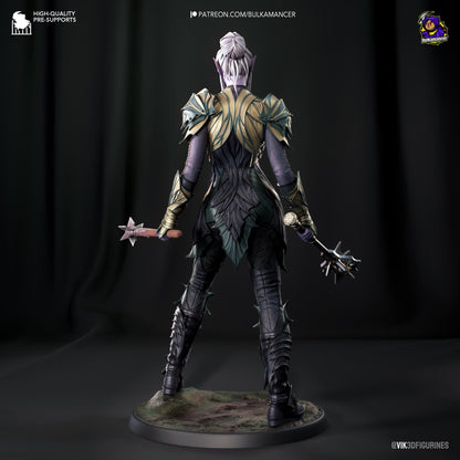 Minthara Figure - Baldur's Gate 3 - resin tabletop miniature alternate angle