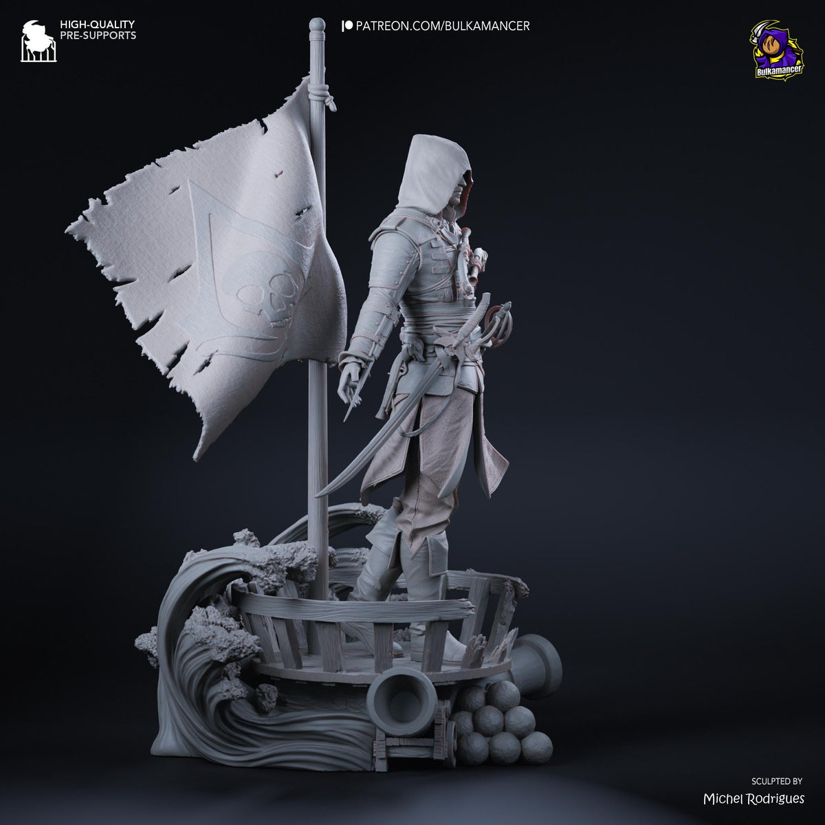Edward Kenway Assassin's Creed Black Flag Figure - resin miniature view 5