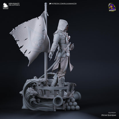 Edward Kenway Assassin's Creed Black Flag Figure - resin miniature view 5