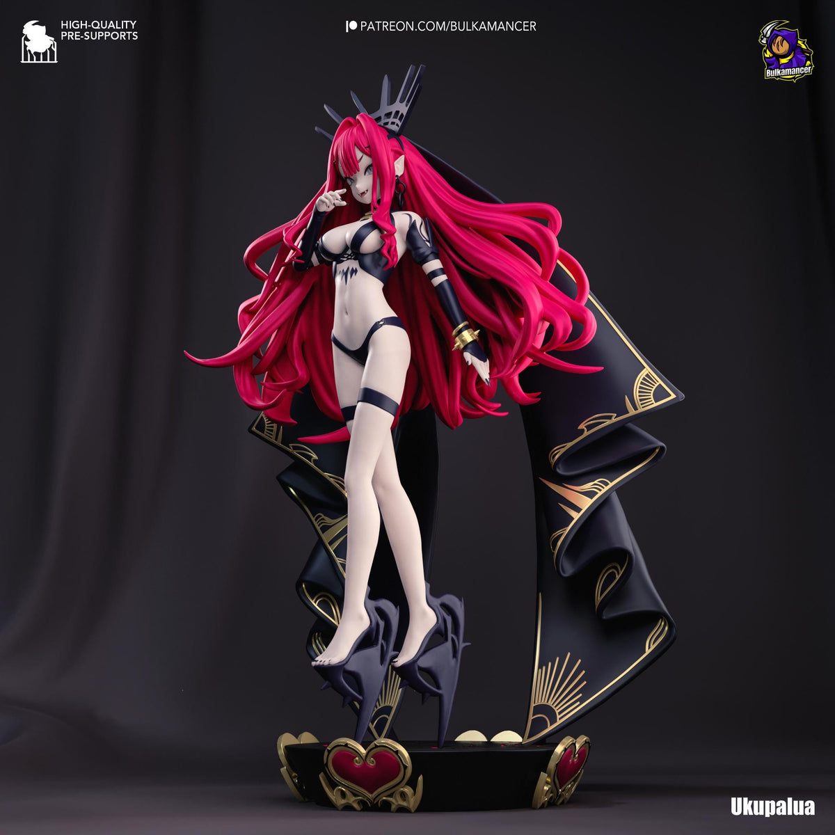 Baobhan Sith Fate Grand Order Figure - resin tabletop miniature alternate angle