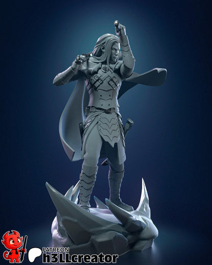 Drizzt Do'Urden Figure - resin miniature view 7