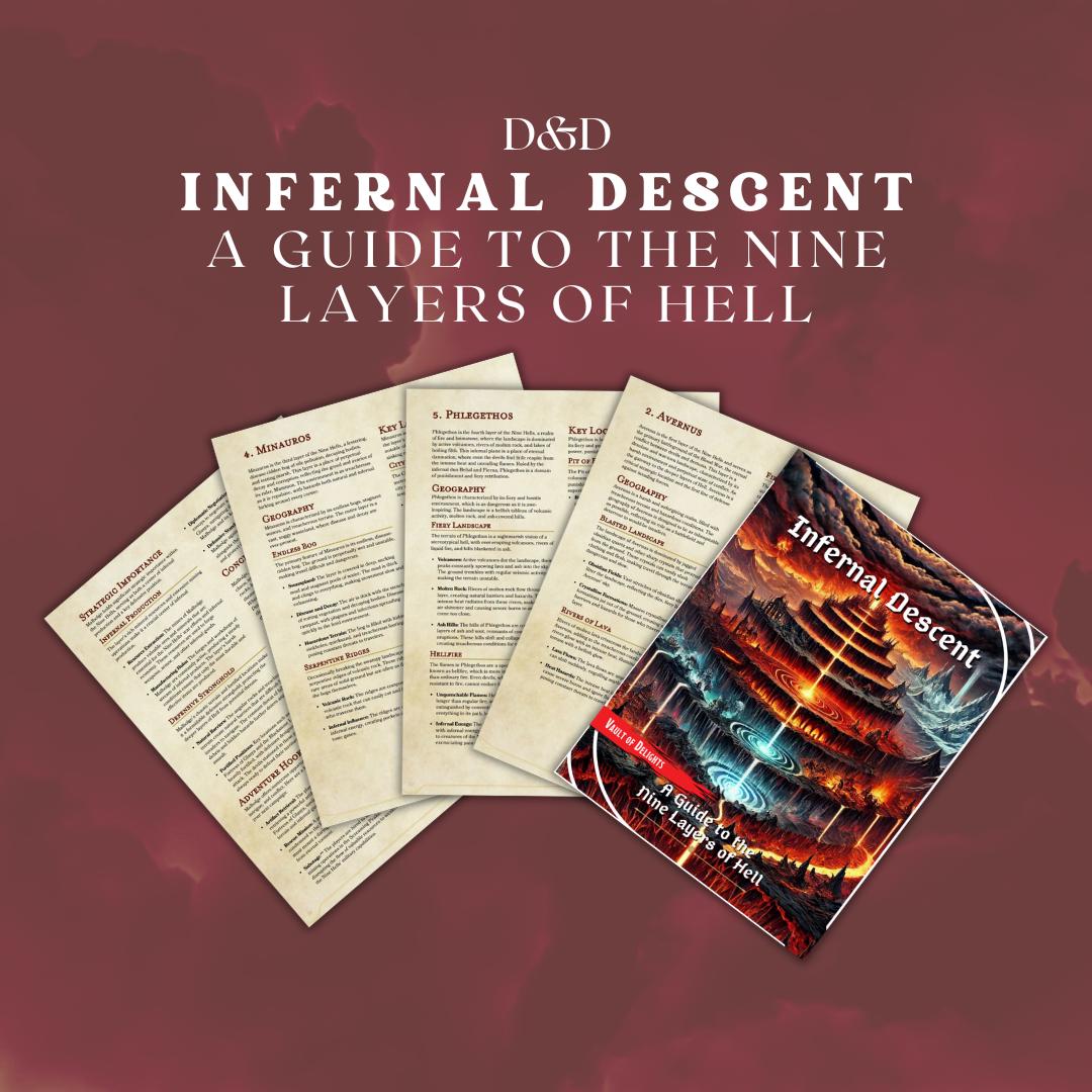Guide to the Nine Layers of Hell - digital download preview