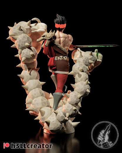 Zagreus 2 Figure - Hades - resin tabletop miniature alternate angle