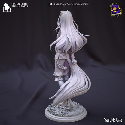 Holo Spice and Wolf Figure - resin miniature view 5