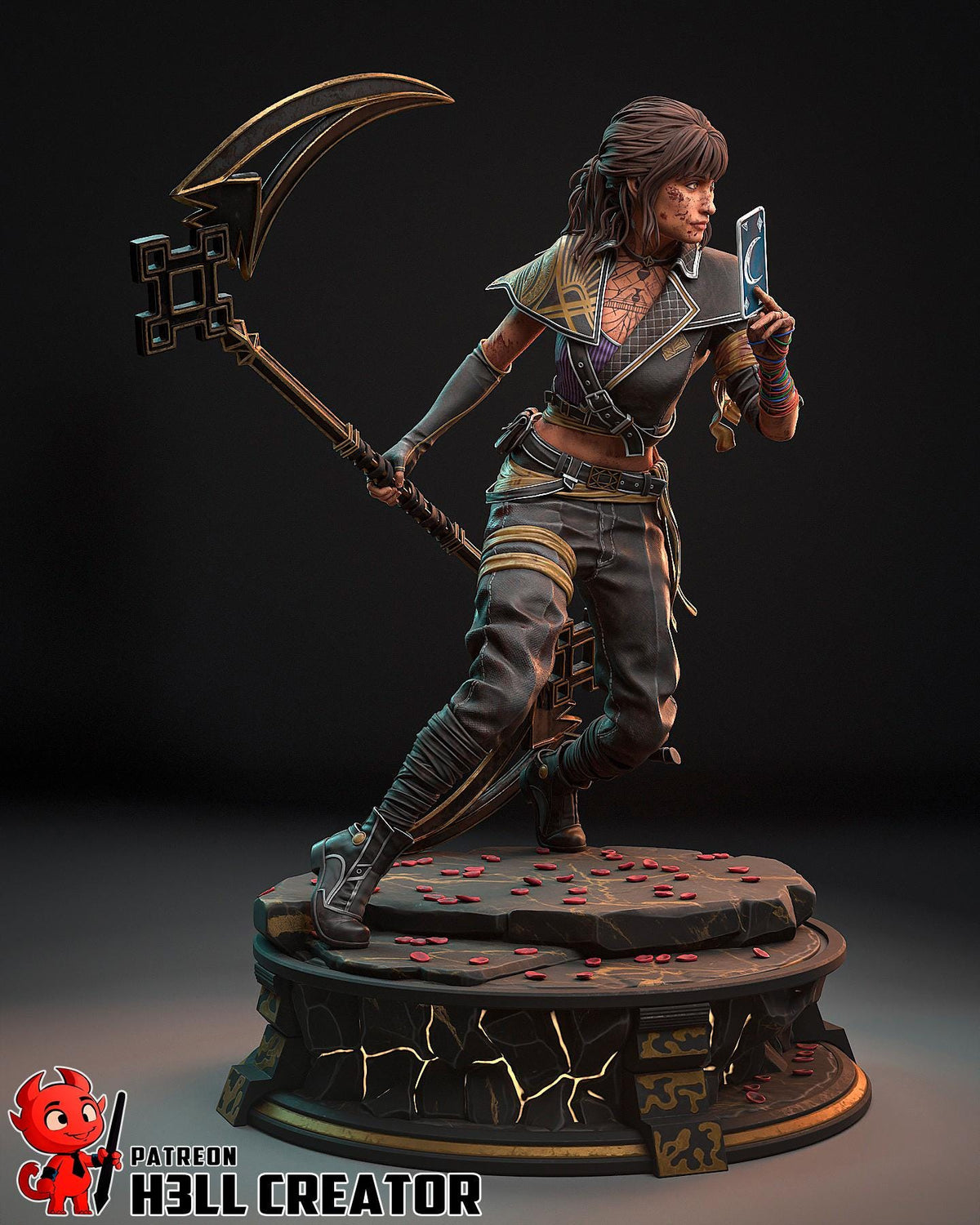 Sciel Figure - Clair Obscur: Expedition 33 - resin miniature view 6