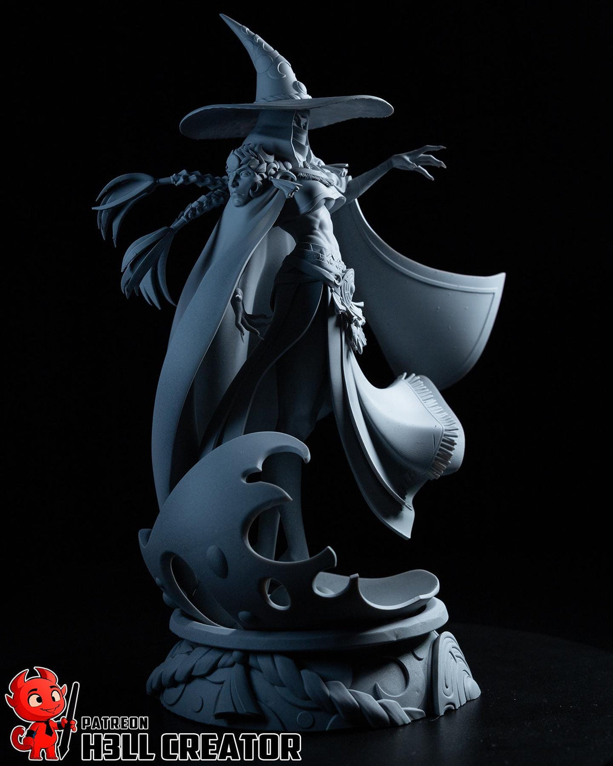 Hecate 2 Figure - Hades - resin miniature view 6