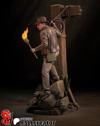 Indiana Jones Figure - resin miniature view 5