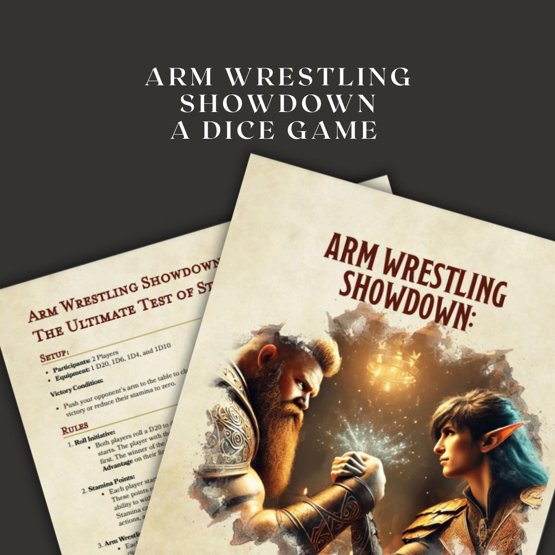 Arm Wrestling Showdown:The Ultimate Test of Strength - digital download preview