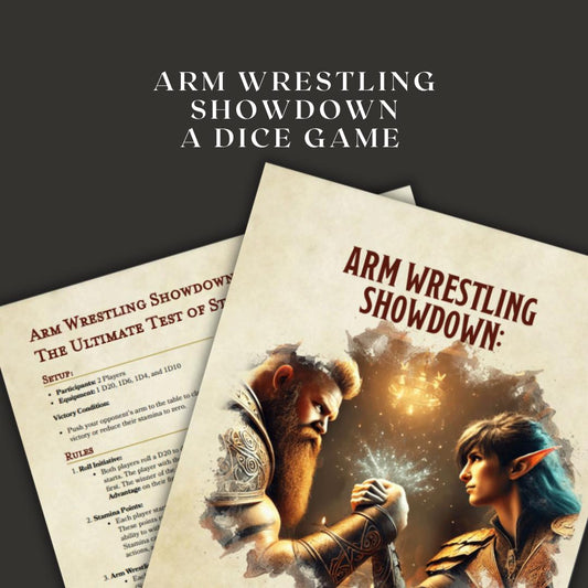 Arm Wrestling Showdown:The Ultimate Test of Strength - digital download preview
