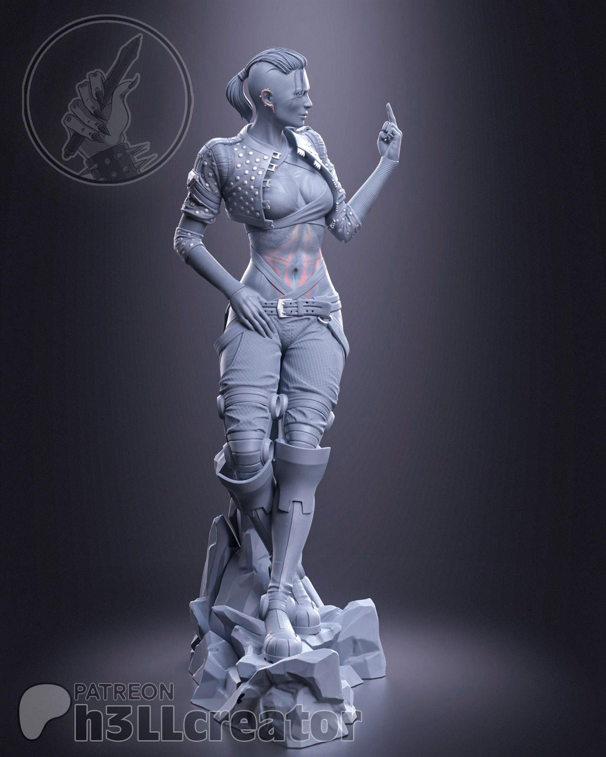 Jack Figure - Mass Effect - resin miniature view 5