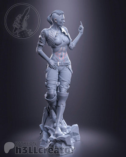 Jack Figure - Mass Effect - resin miniature view 5