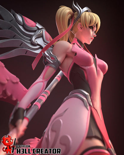 Mercy Figure - Overwatch - resin miniature view 9