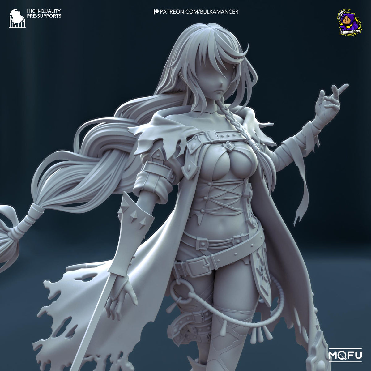 Velvet Crowe Tales of Berseria Figure - resin miniature view 5