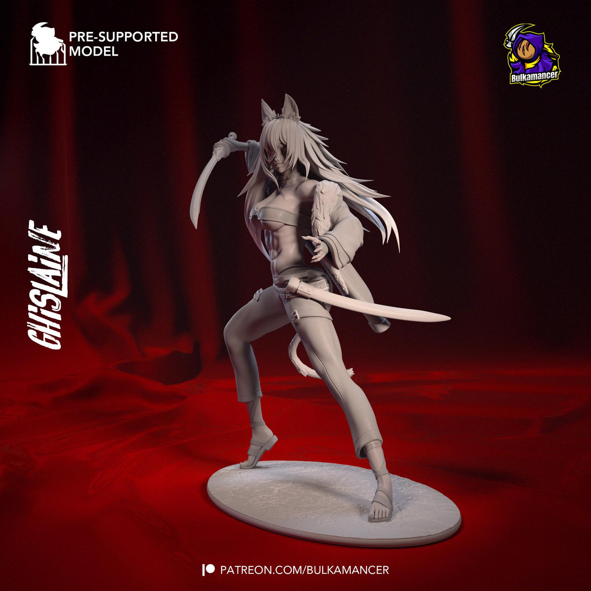 Ghislaine Dedoldia Figure - Mushoku Tensei - resin miniature view 5