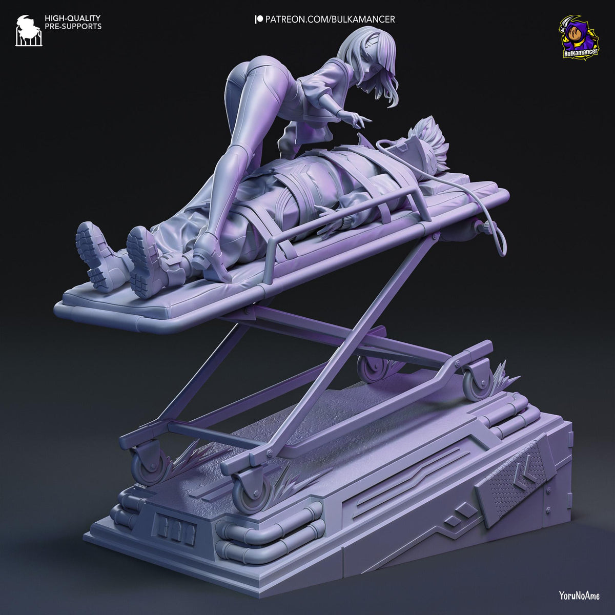 Lucy Figure - Cyberpunk: Edgerunners - resin miniature view 5