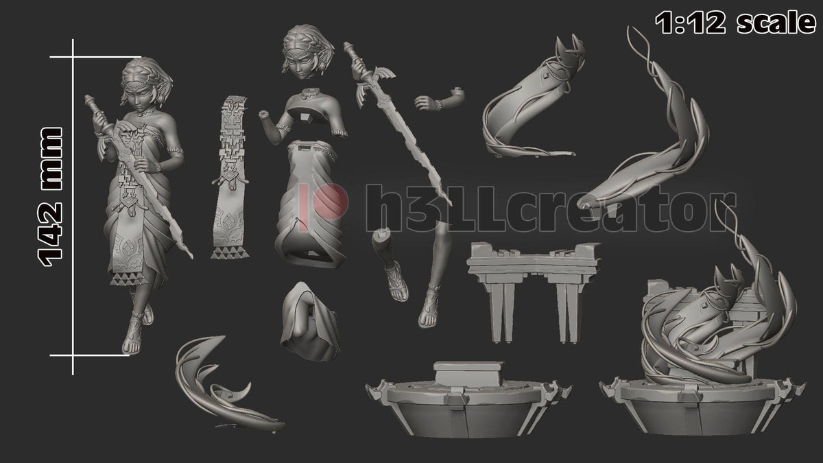 Zelda The Legend of Zelda Figure - resin miniature view 8