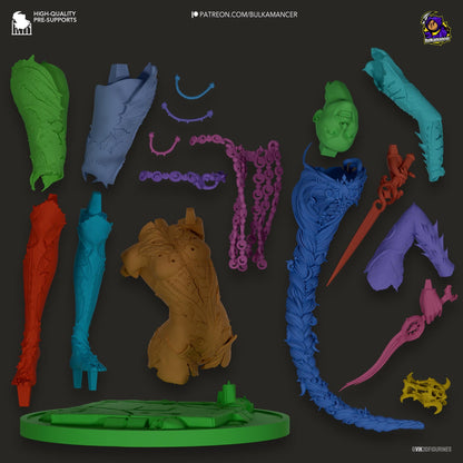 Orin Figure - Baldur's Gate 3 - resin miniature view 8