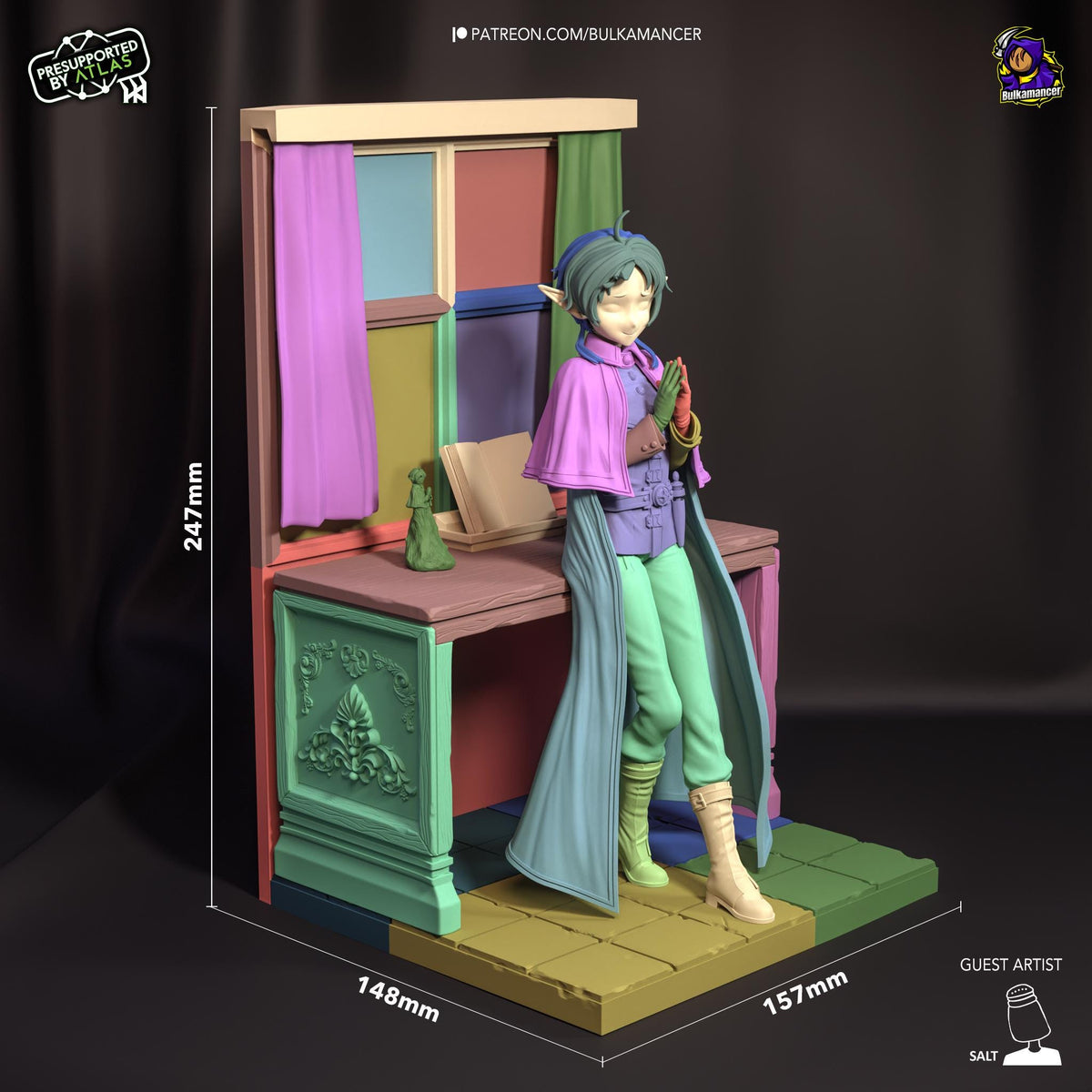 Sylphiette Figure - resin miniature view 8