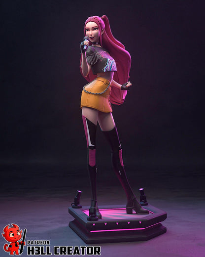 Mira KPop Demon Hunters Figure - resin miniature view 5