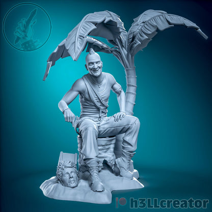 Vaas Figure - paintable tabletop miniature product view