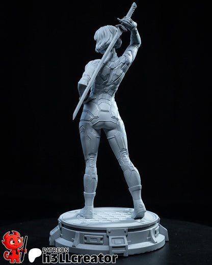 Mio Split Fiction Figure - resin miniature view 7