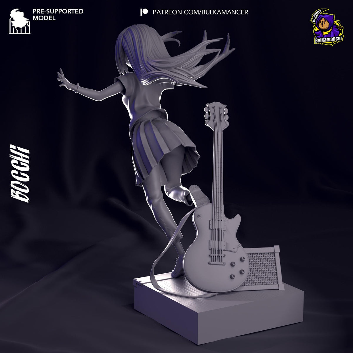 Hitori Gotoh Bocchi the Rock! Figure - resin miniature view 6