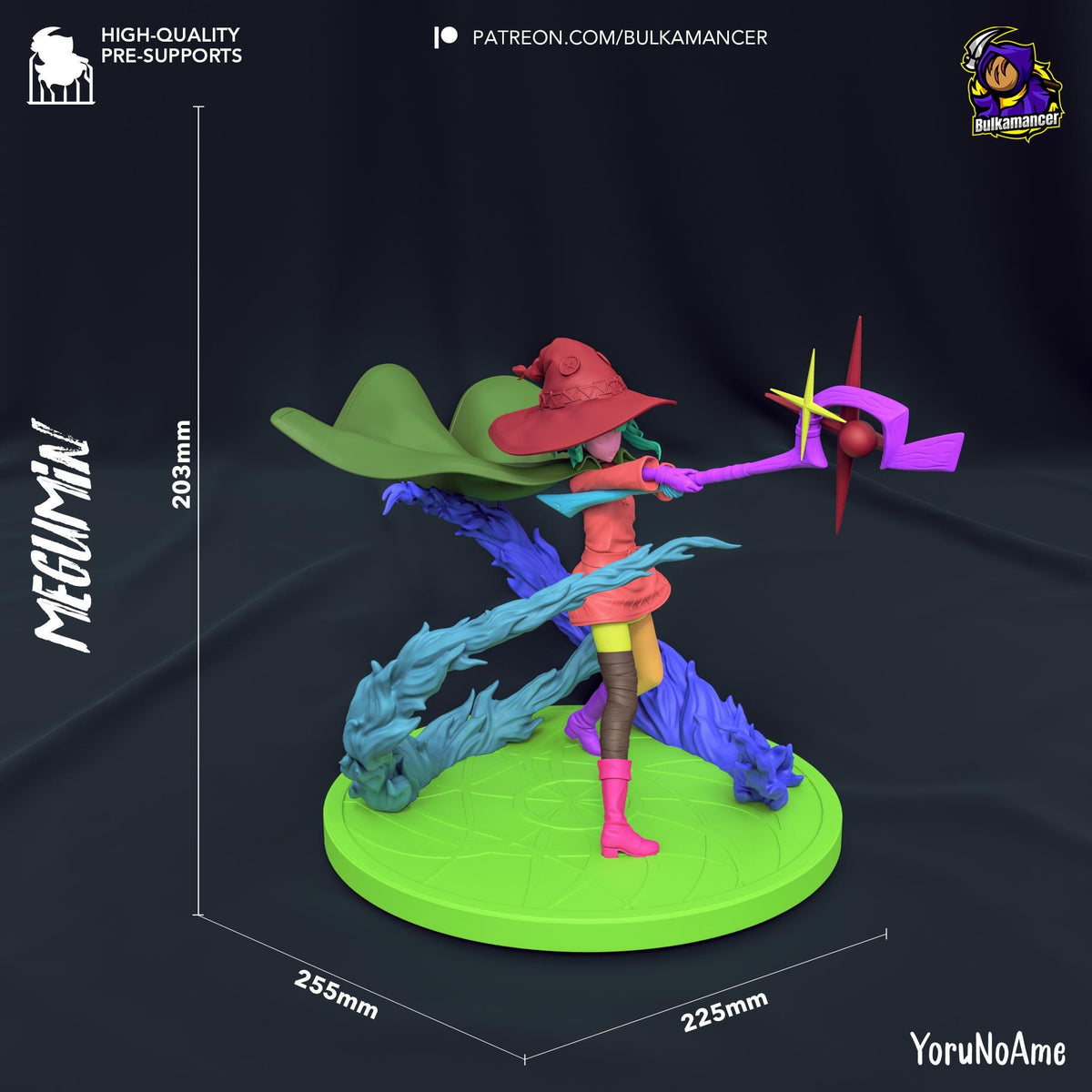 Megumin Figure - Konosuba - resin miniature view 7