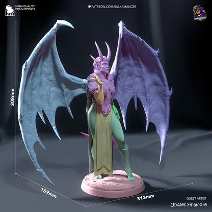 Mizora Figure - Baldur's Gate 3 - resin miniature view 7