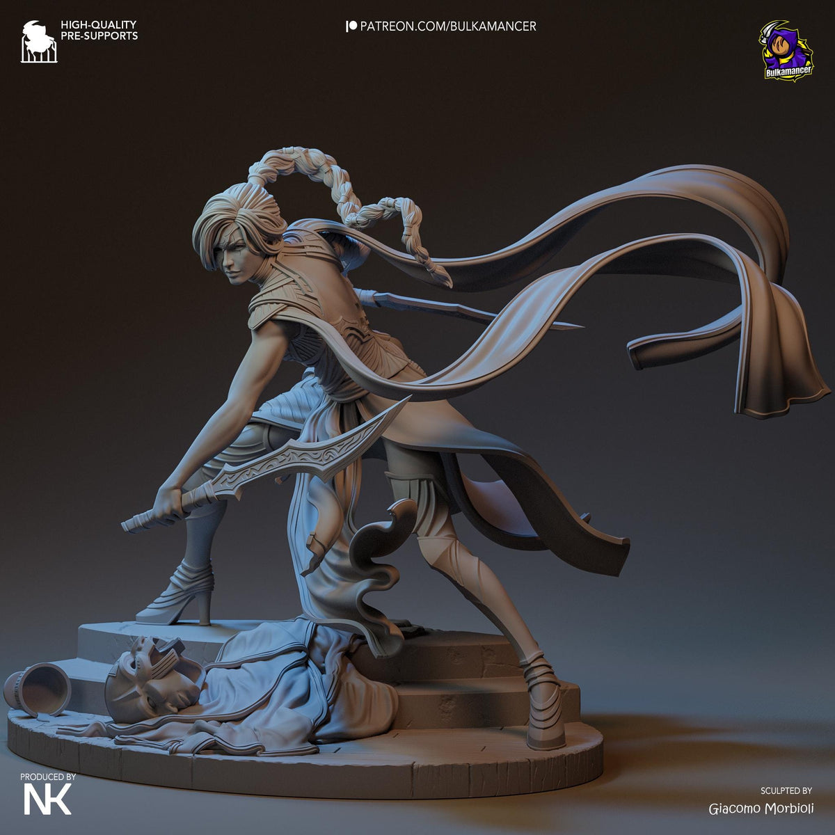 Katarina Figure - League of Legends - resin miniature view 5