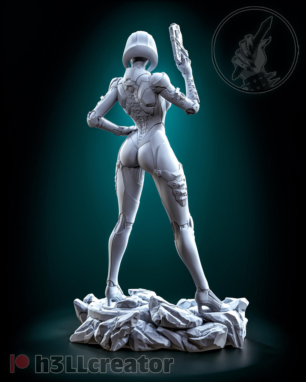 EDI Figure - Mass Effect - resin miniature view 6