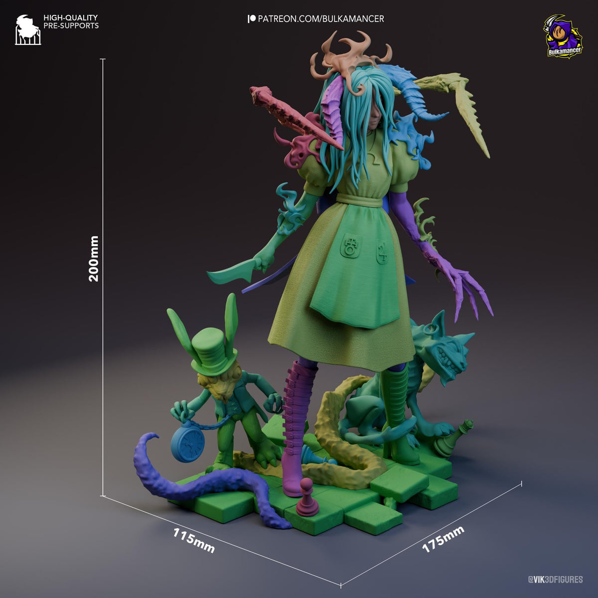 American McGee's Alice Figure - resin miniature view 8