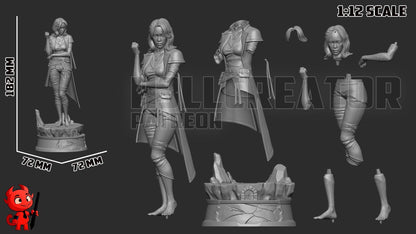 Lune Figure - Clair Obscur: Expedition 33 - resin miniature view 8