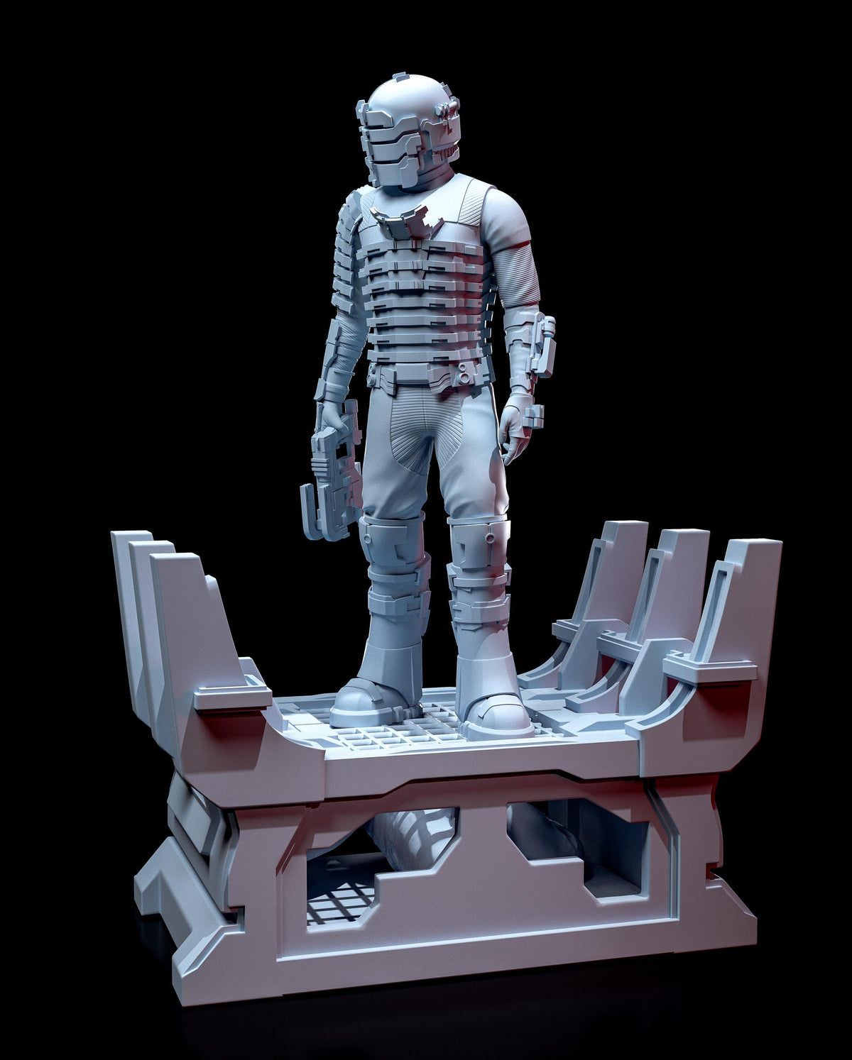 Isaac Clarke Dead Space Figure - resin miniature view 7
