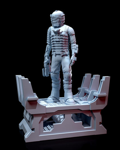 Isaac Clarke Dead Space Figure - resin miniature view 7