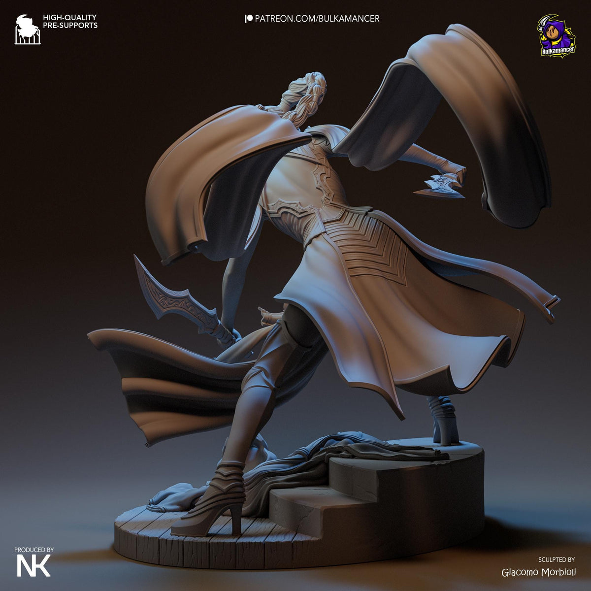 Katarina Figure - League of Legends - resin miniature view 6