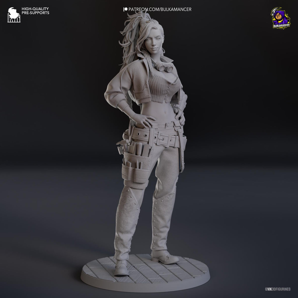 Gemma Figure - Monster Hunter Wilds - paintable tabletop miniature product view