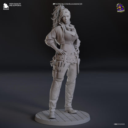 Gemma Figure - Monster Hunter Wilds - paintable tabletop miniature product view