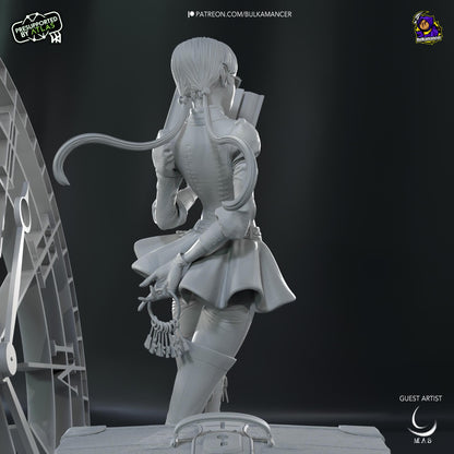 Nanoha Takamachi Magical Girl Lyrical Nanoha Figure - paintable tabletop miniature product view